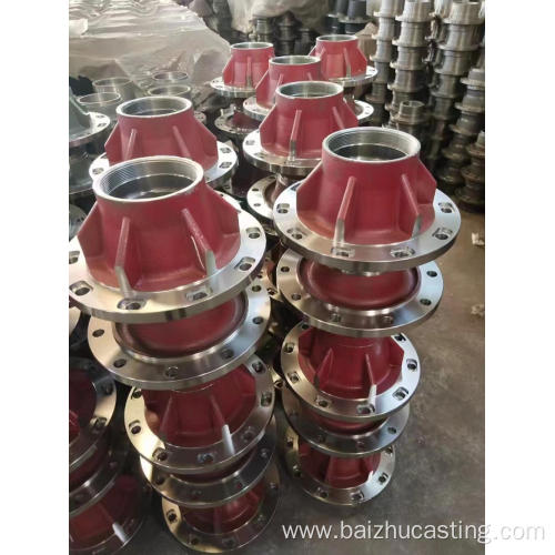 Custom machining of automobile hub castings